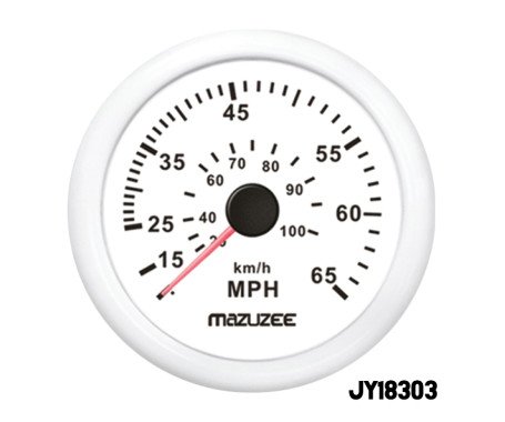 AQUA MARINE - Speedometer 65MPH - White